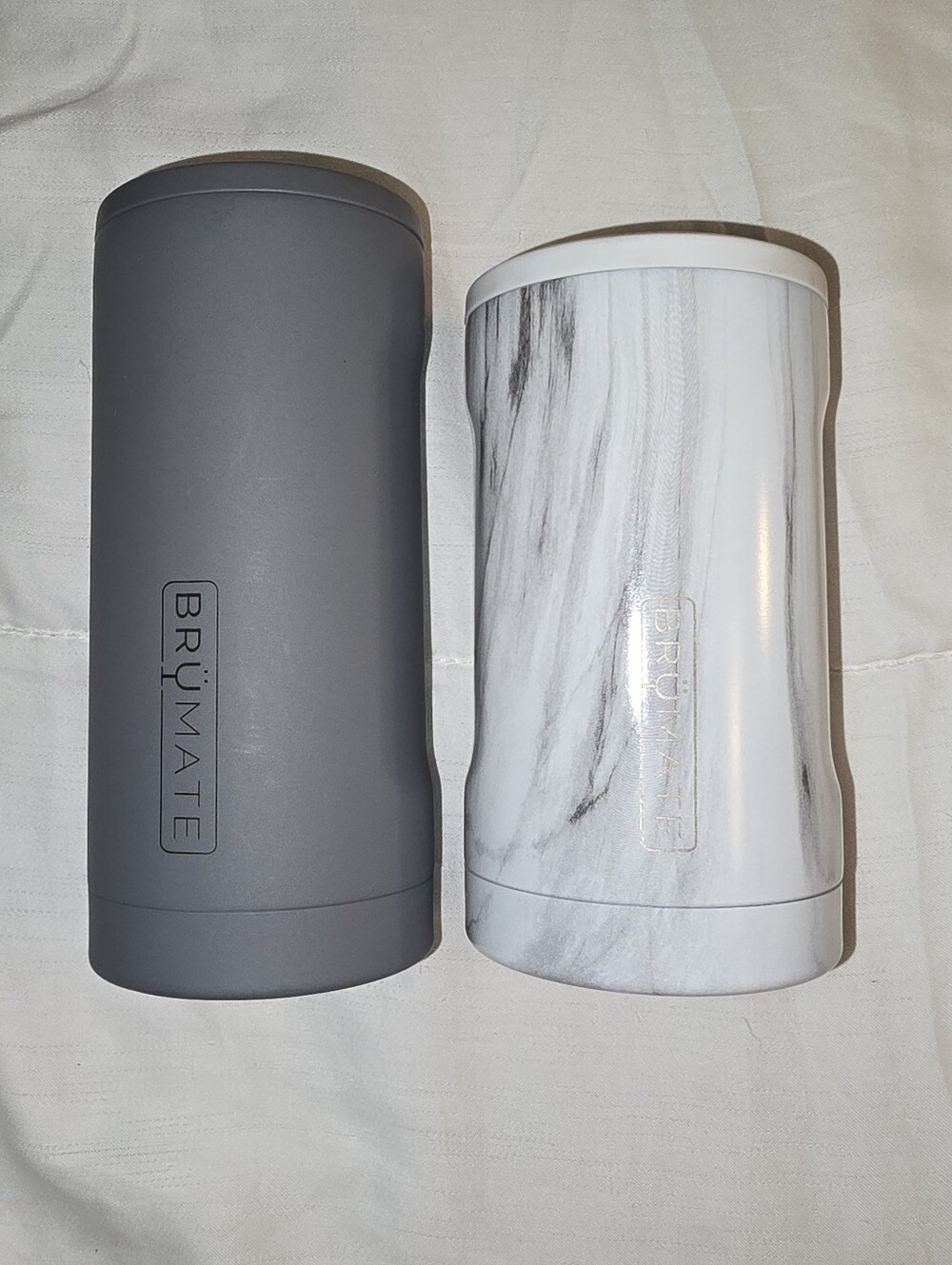 BrüMate 2pc Beverage Can Cooler Koozie Coozie Insulator Hopsulator Slim & Duo